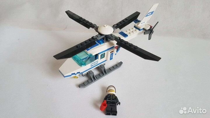Lego city 7741 Полицейский вертолёт