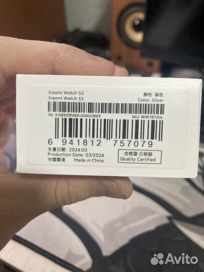 Смарт часы xiaomi watch s3