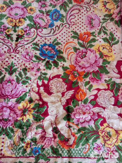 Покрывало Италия плюш 50-60е г