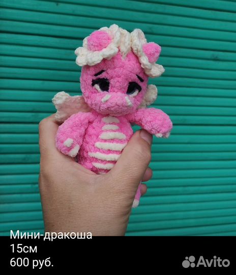 Вязаные игрушки ручной работы