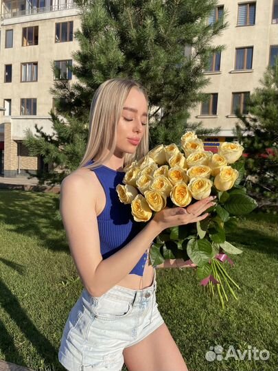 Свежие розы с доставкой, самовывоз