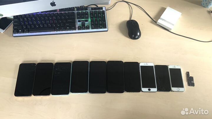 Лот iPhone под восстановление