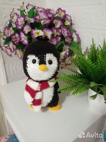 Вязаный пингвин
