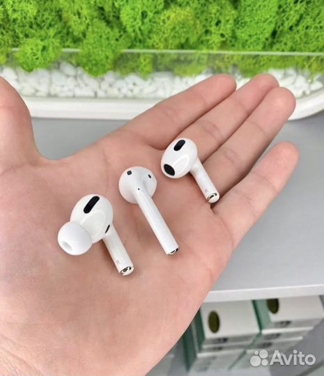 Беспроводные наушники apple airpods