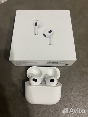 Airpods 3 оригинал новые купить в Москве | Электроника | Авито