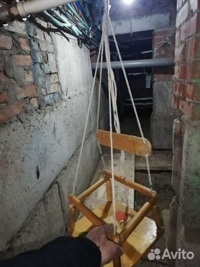 Детская качелька подвесная
