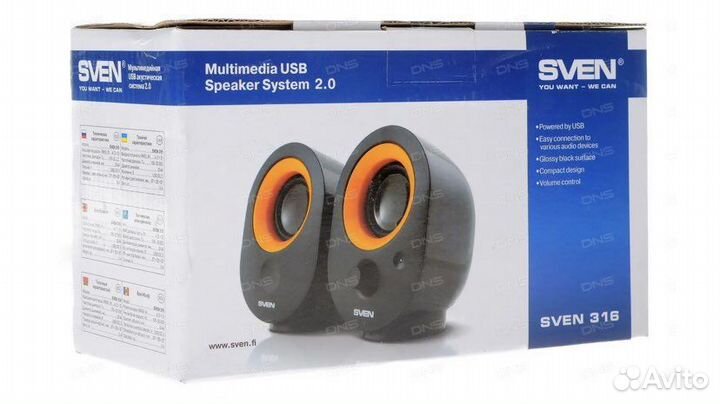 Usb колонки sven