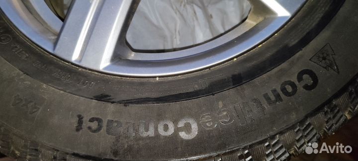 Резина Continental с дисками 215/65 r16
