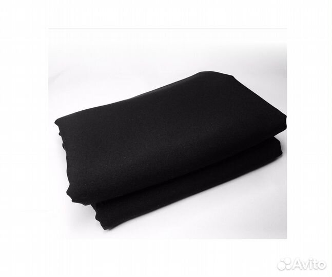 Фотофон для Фото и Видео 3*3 м, Чёрный, Плотный