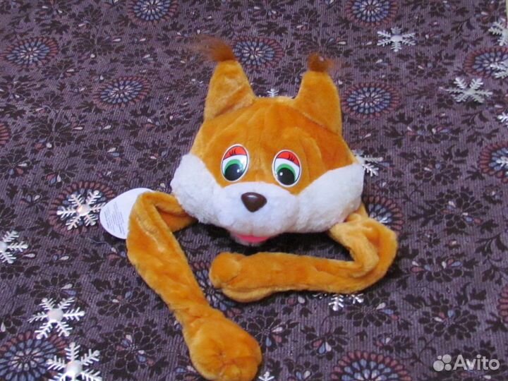 Новый костюм шапка Белка Белочка Бельчонок