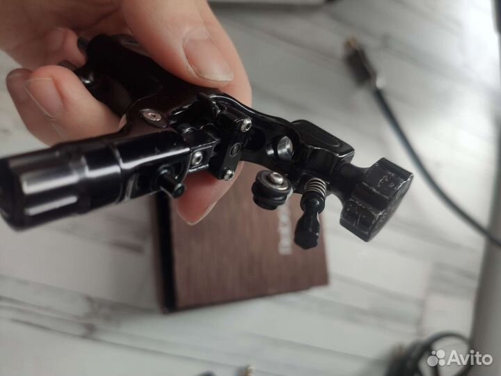 Тату машинка роторная stingray X2 evil black