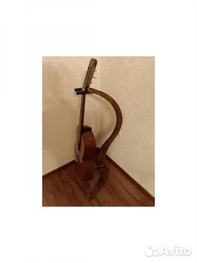 Стойка подставка для гитары деревянная
