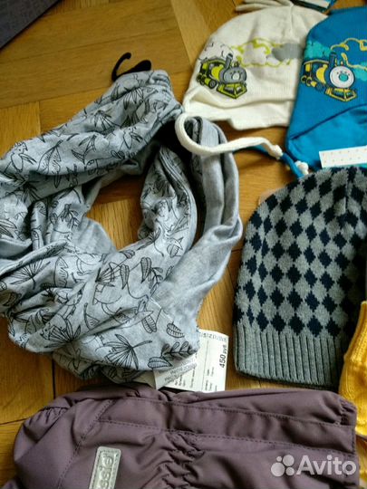 Краги Reima осень Шапка Lassie 44-46 TokkaTribe 48