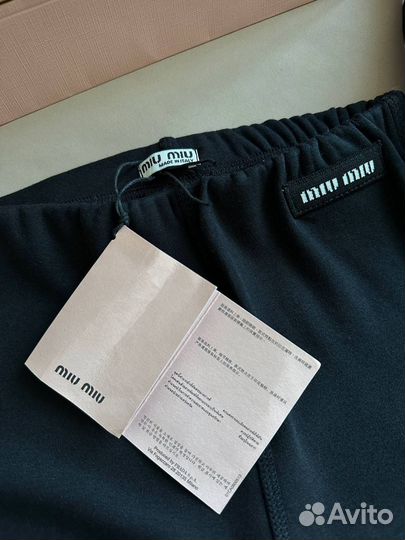 Утепленные лосины MIU MIU