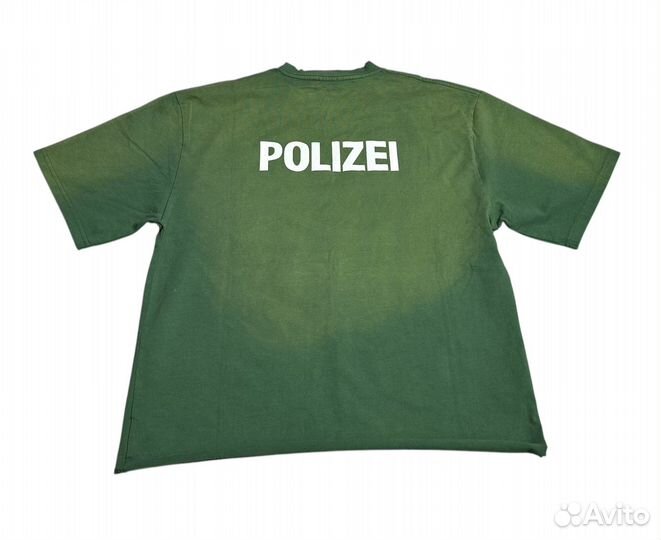 Футболка vetements polizei