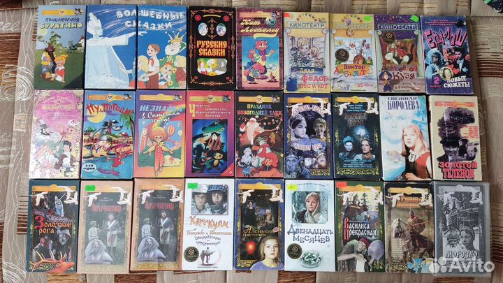 Дисней Том Джерри Маски Шрек Вуди VHS