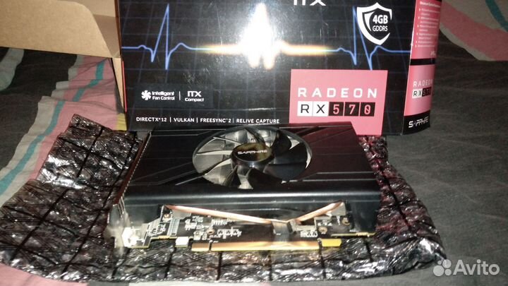 Видеокарта Sapphire AMD Radeon RX 570 pulse 4096MB