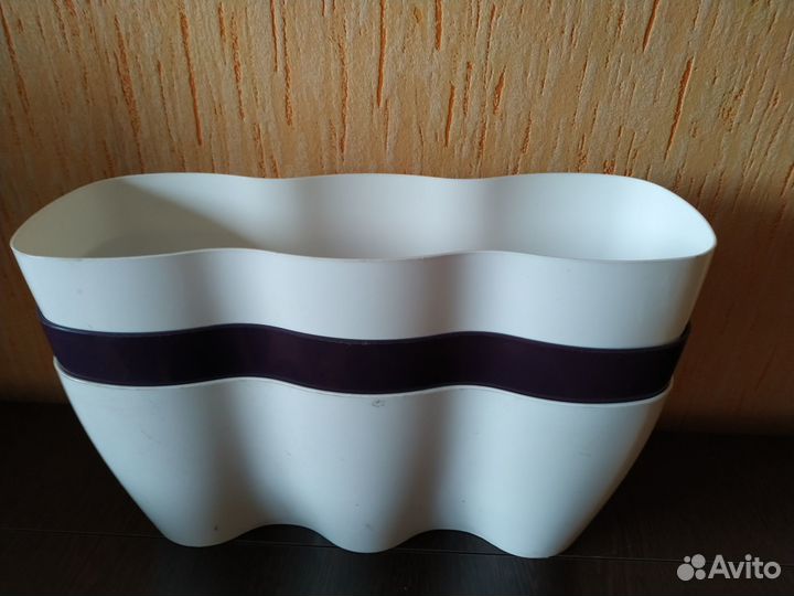 3 кашпо (горшки) для цветов, цветочных композиций