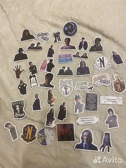 Наклейки Wednesday