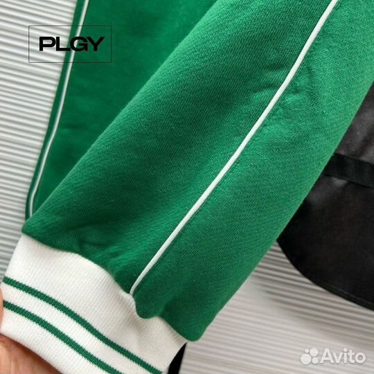 Гуччи Костюм для отдыха в ярком зеленом цвете