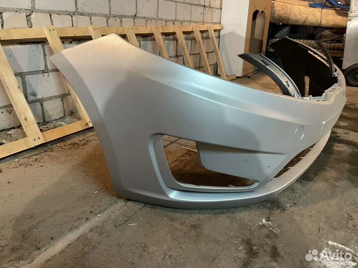 Передний бампер на hyundai solaris