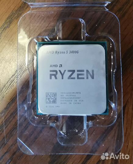 Процессор AMD Ryzen 5 3400 G