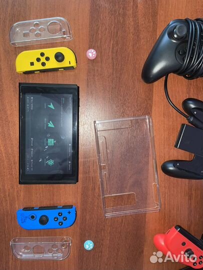 Nintendo switch rev 2 fortnite edition (прошитая)