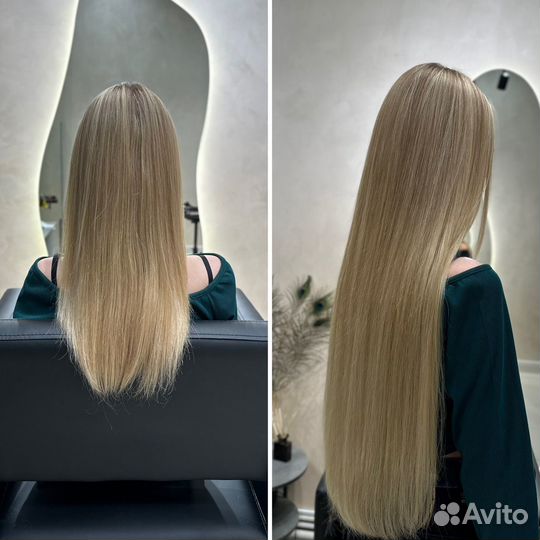 Наращивание волос в рассрочку