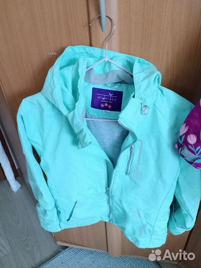 Куртка детская демисезонная 122 для девочки