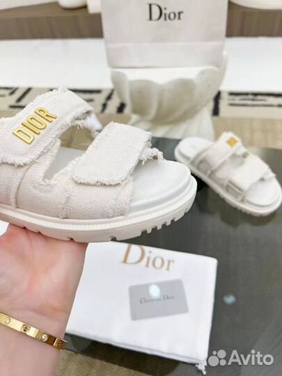 Шлепки женские Dior