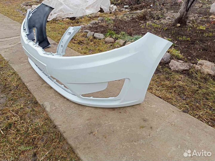 Передний бампер kia rio 3