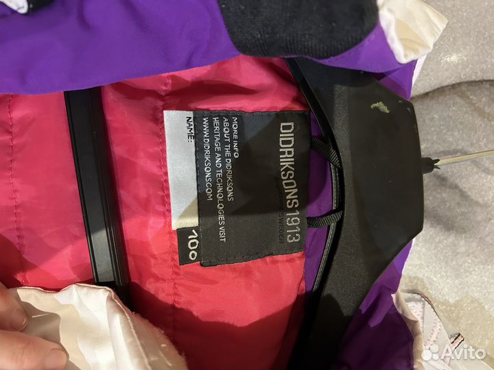 Комбинезон didriksons 100 на девочку