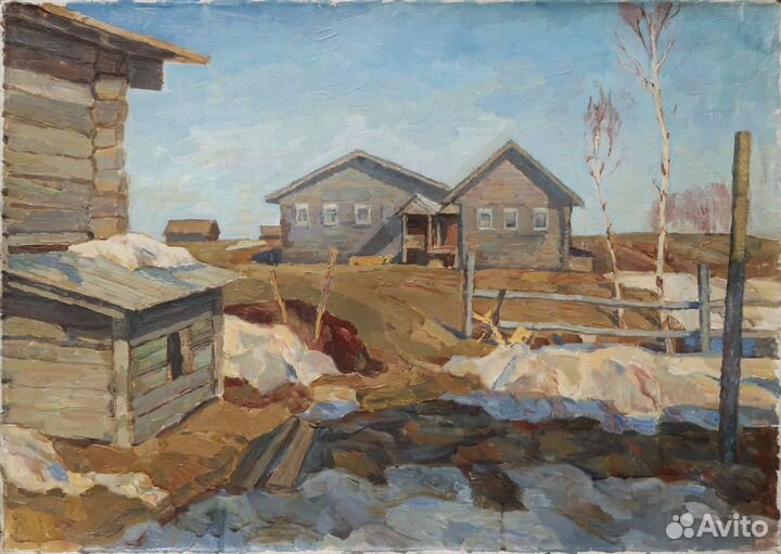 Картина. Холст, масло. 50х70 см. 1987г