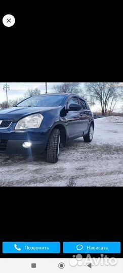 Nissan Qashqai 2.0 CVT, 2008, 197 000 км