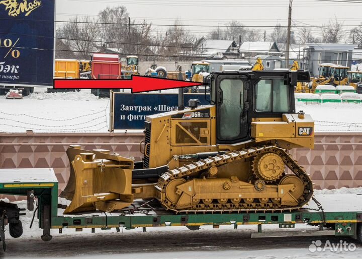 На Бульдозер Cat D5R2 XL/D6R2 XL Стекло лобовое