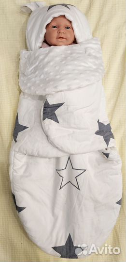 Конверт для новорожденного на выписку