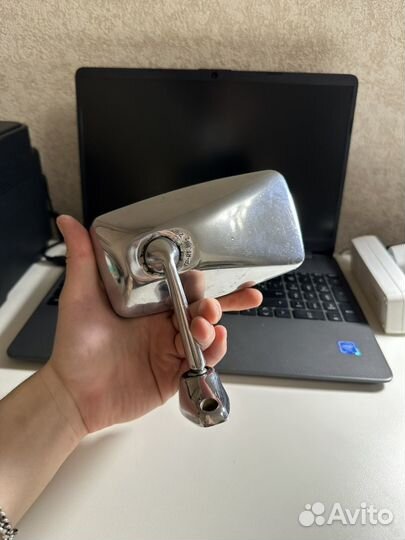 Дутое зеркало хром 2103 2106