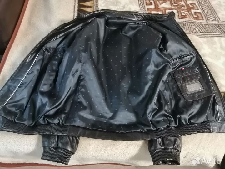 Кожаная куртка мужская