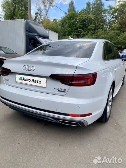 Audi A4 2.0 AMT, 2018, 62 500 км