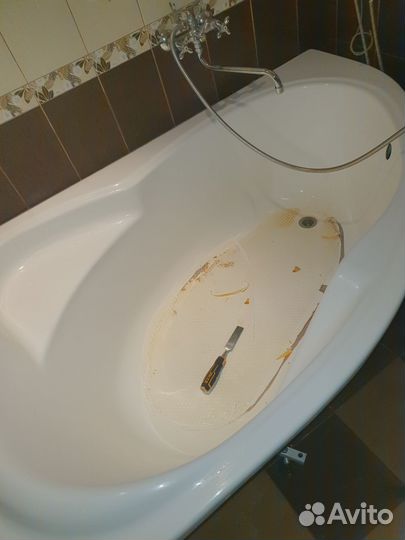 Реставрация ванн жидким акрилом