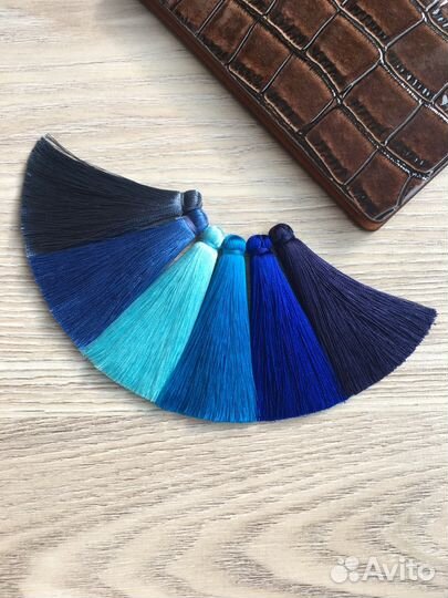 Серьги-кисти