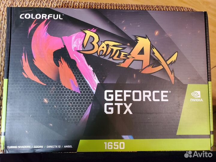 Новая Видеокарта GeForce GTX 1650 4GD6