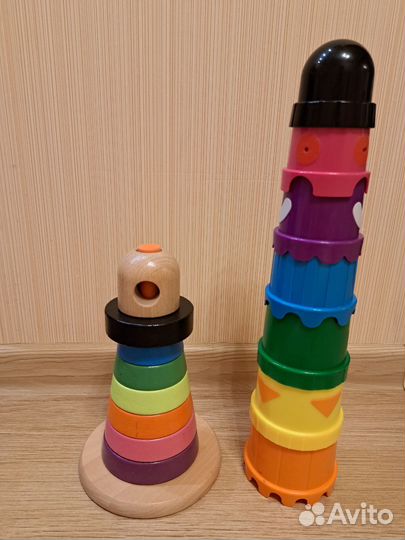 Деревянная пирамидка IKEA