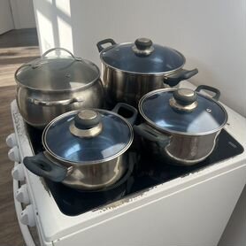 Кастрюля из нержавейки бу