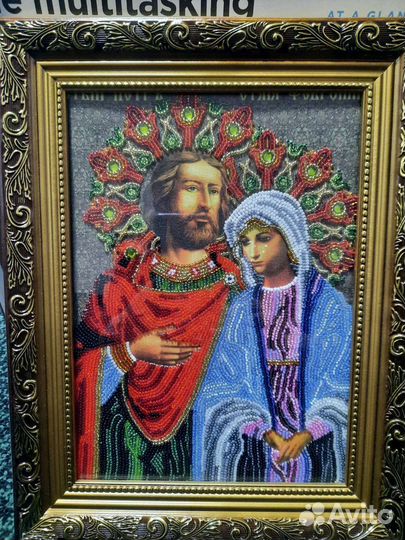 Иконы вышитые бисером