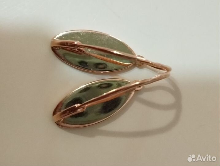 Золотые серьги СССР