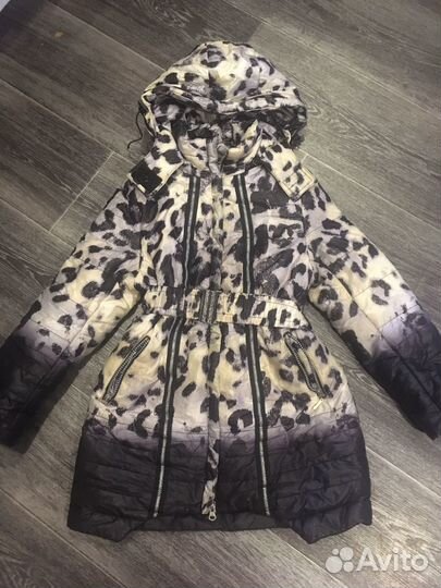 Пуховик зимний детский