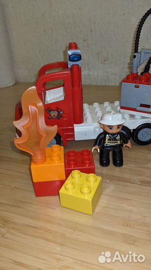 Lego duplo пожарный грузовик