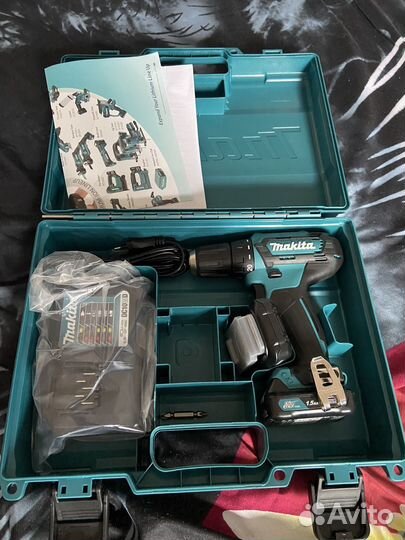 Дрель шуруповерт makita