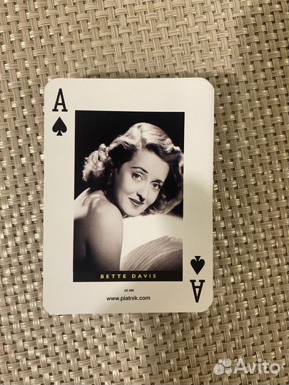 Игральные карты старый Голливуд